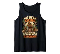 Je suis Un Papa Ours comme Un Papa Normal mais Plus Grognon Débardeur