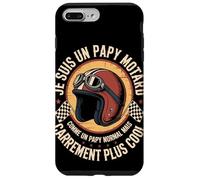 Je suis Un Papy Motard Carrément Plus Cool Coque pour iPhone 7 Plus/8 Plus