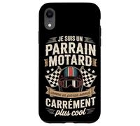 Je suis Un Parrain Motard Carrément Plus Cool Coque pour iPhone XR