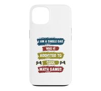 Je suis Un père célibataire Qui est Accro aux Jeux de mathématiques Cool Coque pour iPhone 13