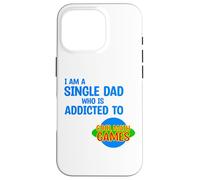 Je suis Un père célibataire Qui est Accro aux Jeux de mathématiques Cool Coque pour iPhone 16 Pro