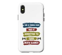 Je suis Un père célibataire Qui est Accro aux Jeux de mathématiques Cool Coque pour iPhone X/XS
