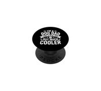 Je suis Un père de Chien comme Un Vrai père mais Un Parent de Chien Beaucoup Plus Cool PopSockets PopGrip Adhésif