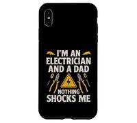 Je suis Un père électricien drôle, Un père Entrepreneur électricien Coque pour iPhone XS Max