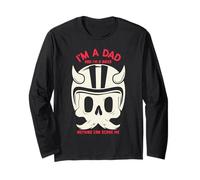 Je suis Un père et Je suis Un Motard Rien ne Peut m'effrayer Papa Motard Manche Longue