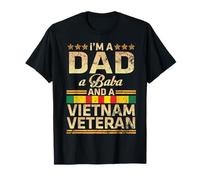 Je suis un père, un Baba et un vétéran du Vietnam, heureux d'avoir papa T-Shirt