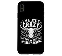 Je suis un peu fou mais la musique country est insensée au monde Coque pour iPhone XS Max
