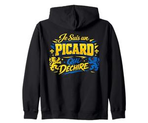 Je suis Un Picard Qui Déchire Humour Picardie Cadeau Sweat à Capuche