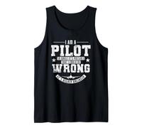 Je suis Un Pilote, il est Donc Possible Que ce Soit Faux Débardeur