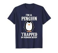 Je suis un pingouin piégé dans les cadeaux du corps humain T-Shirt