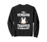 Je suis Un Pingouin Pris dans Le Corps Humain Sweatshirt