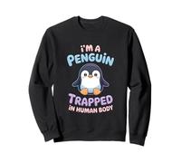 Je suis Un Pingouin Pris dans Le Corps Humain Sweatshirt