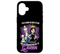 Je suis Un pion de Dieu, promu Reine Coque pour iPhone 16
