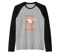Je suis un régime de fruits de mer Mollusques et crustacés Manche Raglan