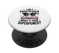 Je suis Un Relecteur, Quel Est Votre Superpouvoir Amoureux PopSockets PopGrip Adhésif