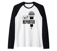 Je suis Un Reporter Journalist Press Member Correspondent Manche Raglan
