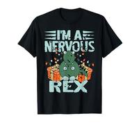 Je suis Un Rex nerveux Humour de Noël Dino T-Shirt