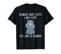 Je suis un rhinocéros - Mignons garçons et filles amoureux T-Shirt