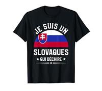 Je Suis Un Slovaques Qui Déchire Slovaquie T-Shirt