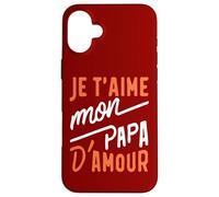 Je suis Un Super Papa d’Amour Coque pour iPhone 16 Plus