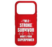 Je suis Un survivant d'un AVC, Quel est Ton Super Pouvoir ? Coque pour iPhone 17 Pro