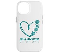 Je suis Un survivant. Sensibilisation au Cancer de l'ovaire Coque pour iPhone 14
