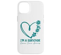 Je suis Un survivant. Sensibilisation au Cancer de l'ovaire Coque pour iPhone 14 Plus