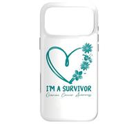 Je suis Un survivant. Sensibilisation au Cancer de l'ovaire Coque pour iPhone 17 Pro Max