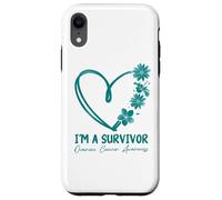 Je suis Un survivant. Sensibilisation au Cancer de l'ovaire Coque pour iPhone XR