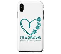 Je suis Un survivant. Sensibilisation au Cancer de l'ovaire Coque pour iPhone XS Max