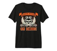 Je suis Un Tonton Motard Qui déchire Oncle Crane Ailes Anges T-Shirt Haut de Gamme