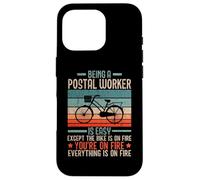 Je suis un travailleur postal transporteur de courrier facteur profession d'emploi Coque pour iPhone 16 Pro