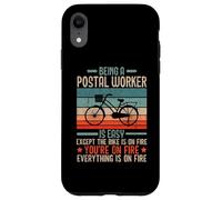 Je suis un travailleur postal transporteur de courrier facteur profession d'emploi Coque pour iPhone XR