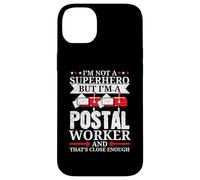 Je suis un travailleur postal transporteur de courrier facteur profession d'emploi Coque pour iPhone 14 Plus