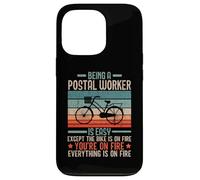 Je suis un travailleur postal transporteur de courrier facteur profession d'emploi Coque pour iPhone 13 Pro