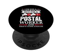 Je suis un travailleur postal transporteur de courrier facteur profession d'emploi PopSockets PopGrip Adhésif