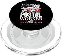 Je suis un travailleur postal transporteur de courrier facteur profession d'emploi PopSockets PopGrip pour MagSafe