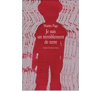 Je suis un tremblement de terre - PAGE MARTIN - Ecole Des Loisirs - broché - Roman junior dès 9 ans