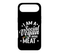 Je suis Un végétalien Social, j'évite la Viande Coque pour iPhone Air