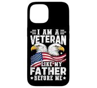 Je suis Un vétéran comme Mon père Avant Moi Coque pour iPhone 15