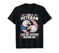 Je suis un vétéran comme mon père avant moi Journée des anciens combattants T-Shirt
