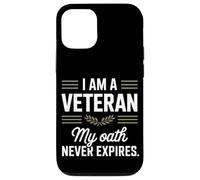 Je suis un vétéran, mon serment n'expire jamais Journée des anciens combattants Coque pour iPhone 12/12 Pro