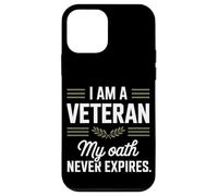 Je suis un vétéran, mon serment n'expire jamais Journée des anciens combattants Coque pour iPhone 12 mini