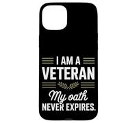 Je suis un vétéran, mon serment n'expire jamais Journée des anciens combattants Coque pour iPhone 15 Plus
