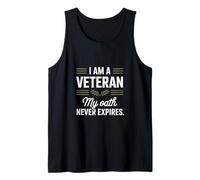 Je suis un vétéran, mon serment n'expire jamais Journée des anciens combattants Débardeur