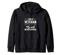 Je suis un vétéran, mon serment n'expire jamais Journée des anciens combattants Sweat à Capuche