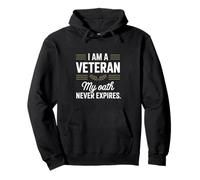 Je suis un vétéran, mon serment n'expire jamais Journée des anciens combattants Sweat à Capuche