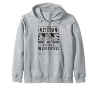 Je suis un vétéran, mon serment n'expire jamais - Patriotic Veteran Sweat à Capuche