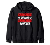 Je Suis Un Vieux Grincheux Râleur Homme Grognon Grincheuse Sweat à Capuche