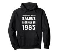 Je Suis Un Vieux Râleur Fabriqué En 1985 Anniversaire 40 Ans Sweat à Capuche